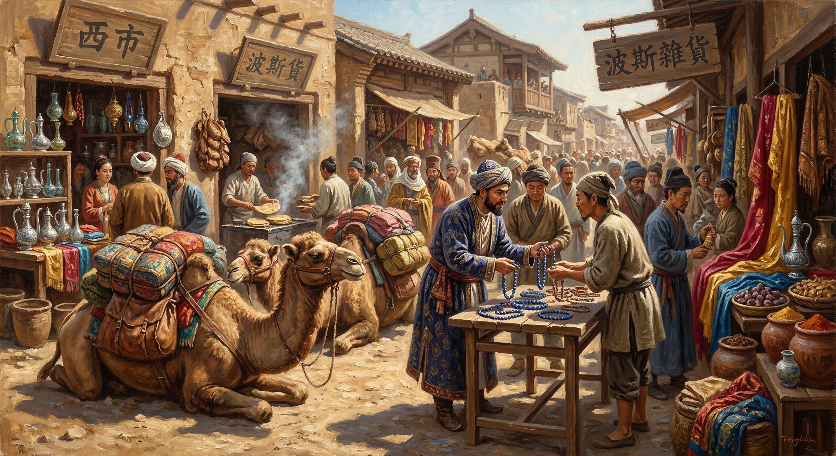 西市胡风图